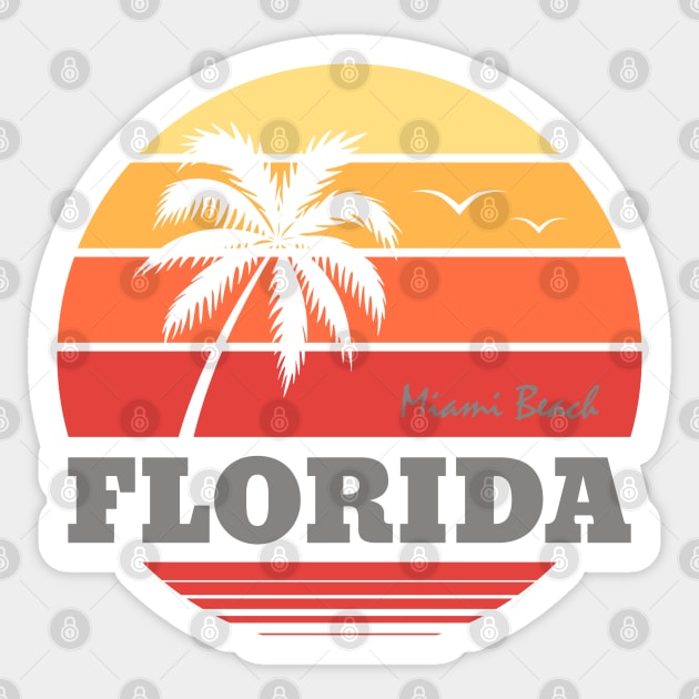 Florida Sticker by TambuStore